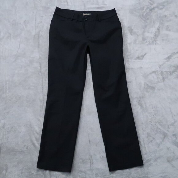 Lee Pants - Lee Pants Women 14 Black Straight Secretly Shapes Trousers Business Casual